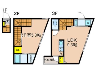 Elan　Mejiroの物件間取画像